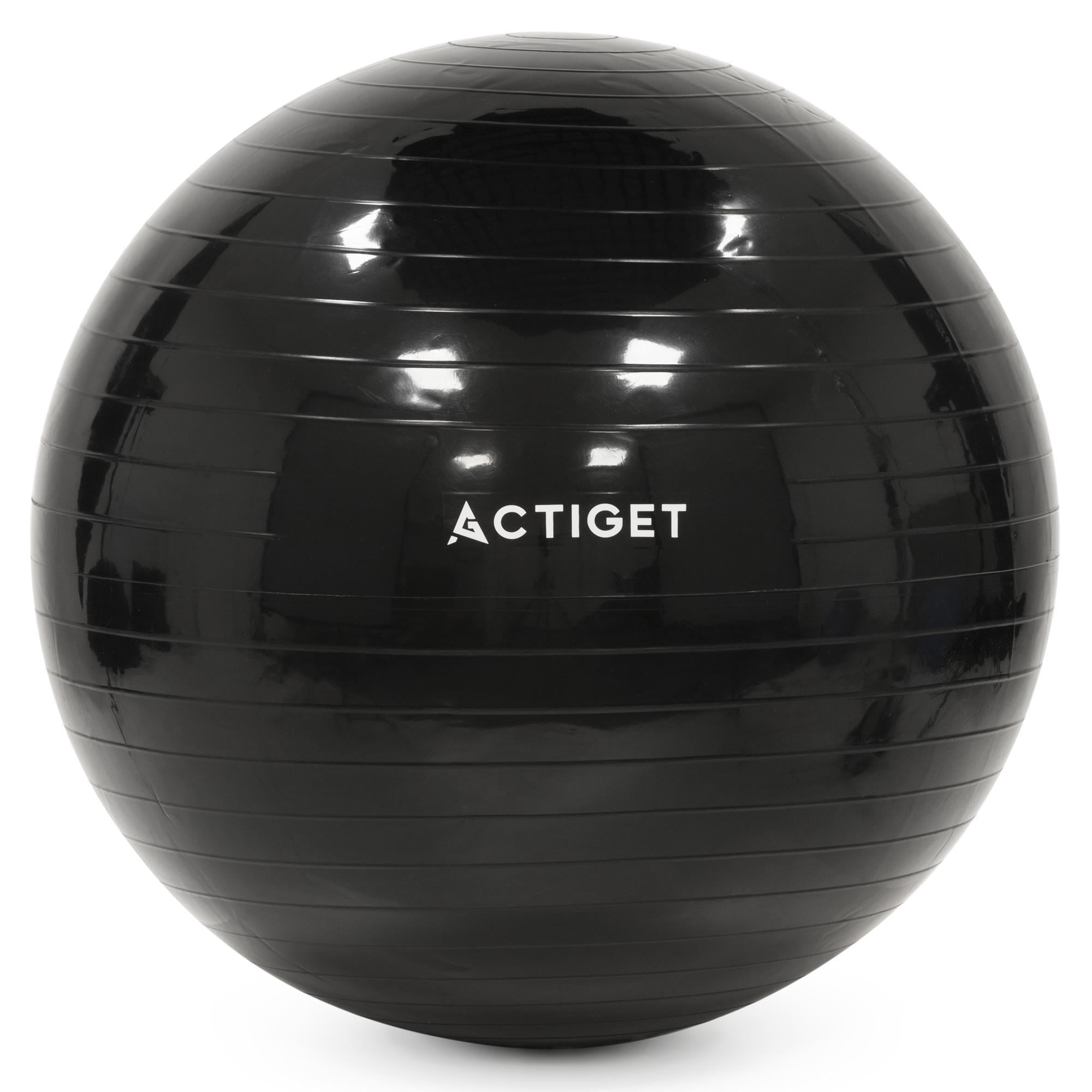 Мяч для фитнеса Actiget 85 см с насосом ACT0148 Black