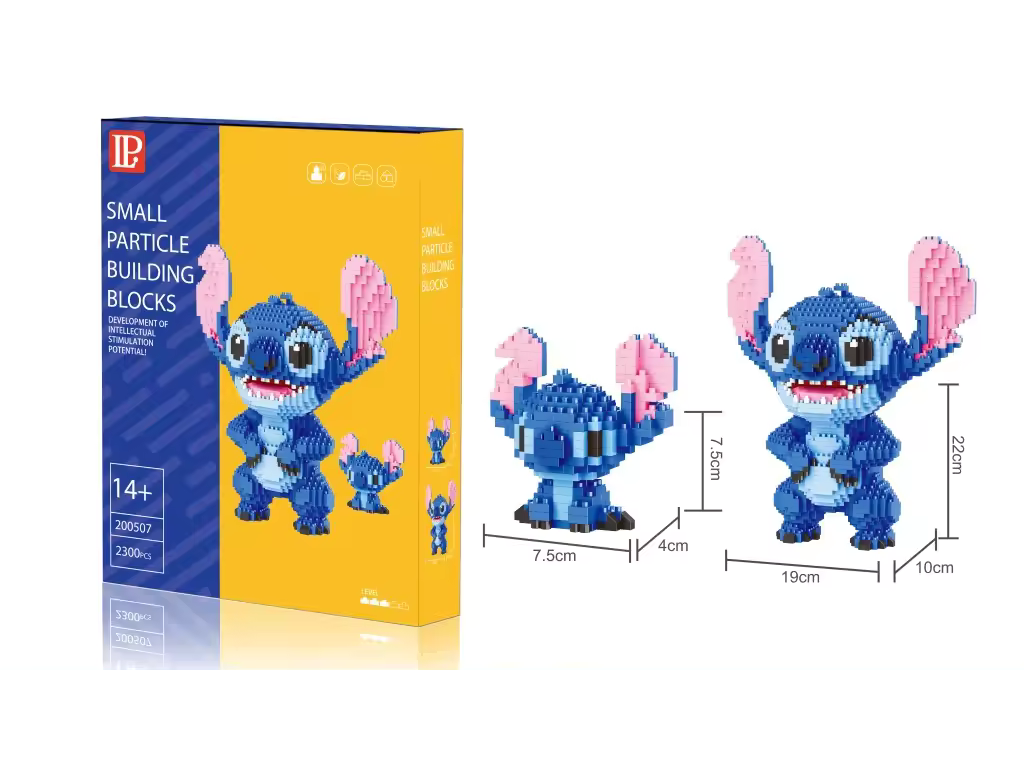 Конструктор-фигурка LP BRICKS Стич Stitch Lilo & Stitch (19270817) - фото 2