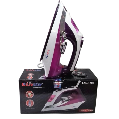 Праска Livstar LSU 1759 з керамічним покриттям 2200 W (1559761920)