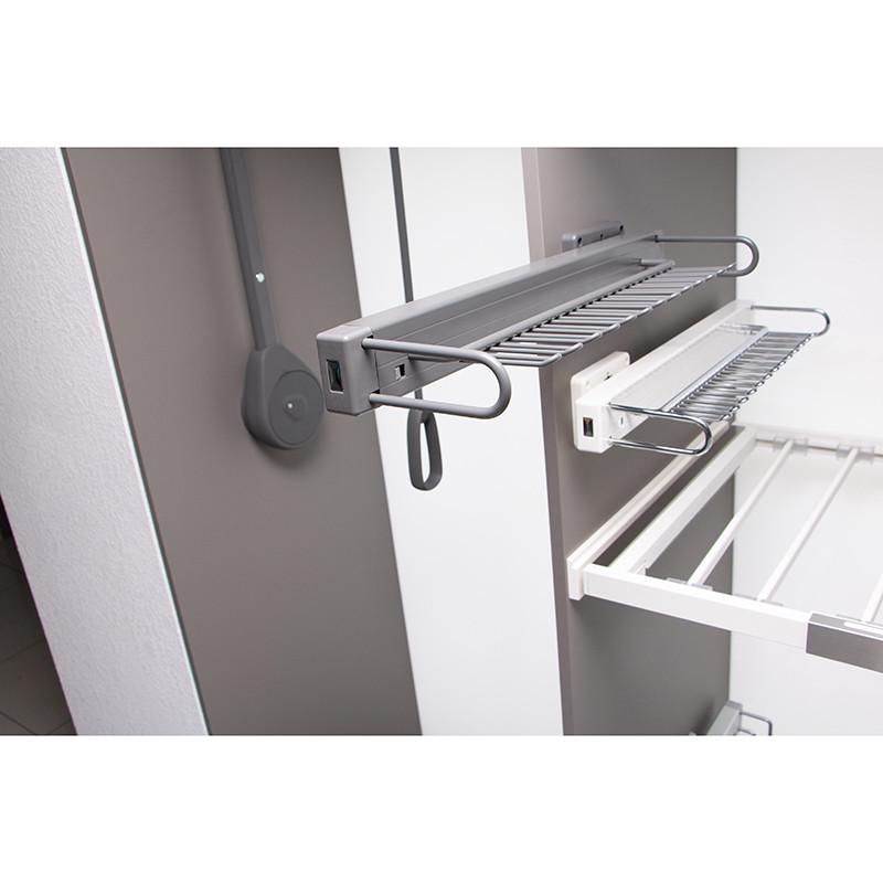 Полиця для краваток Venus VIBO висувна Графіт (APCLSPVGF) - фото 6 Полиця для краваток Venus VIBO висувна Графіт (APCLSPVGF) - фото 6