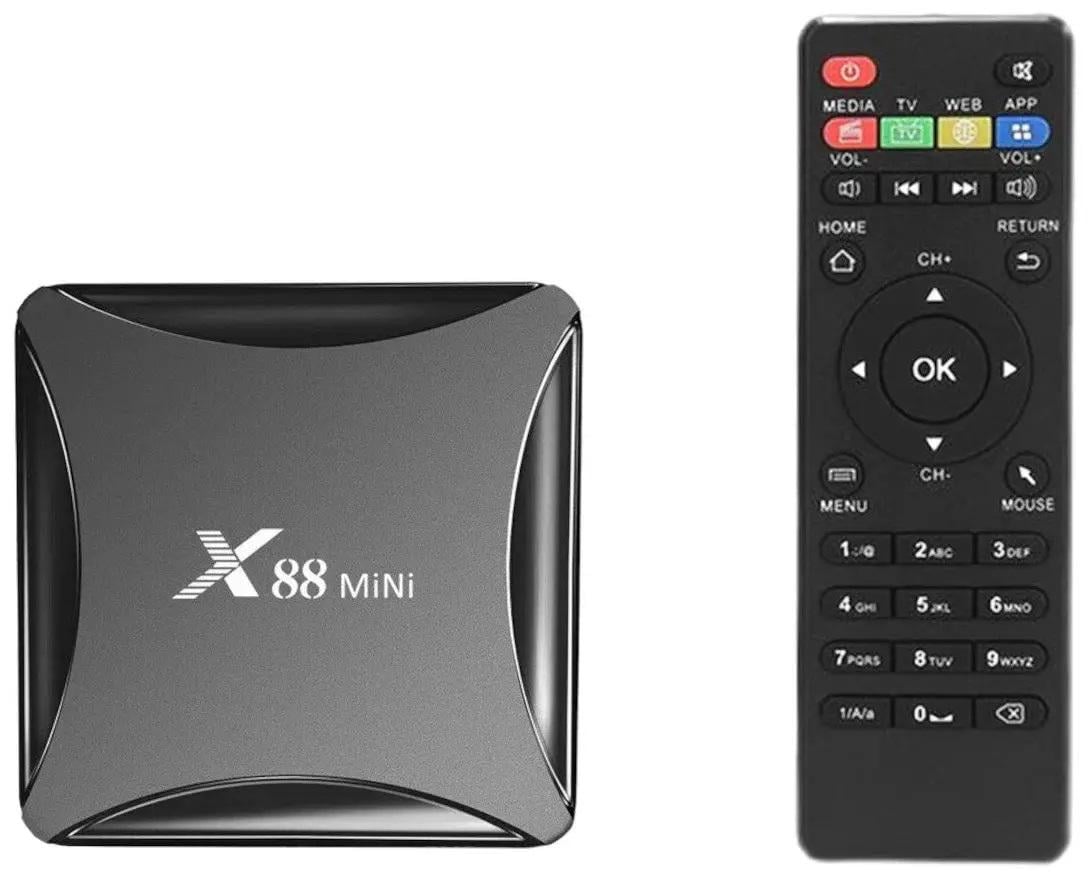 Смарт-приставка X88 mini TV Box Android (2079276412)