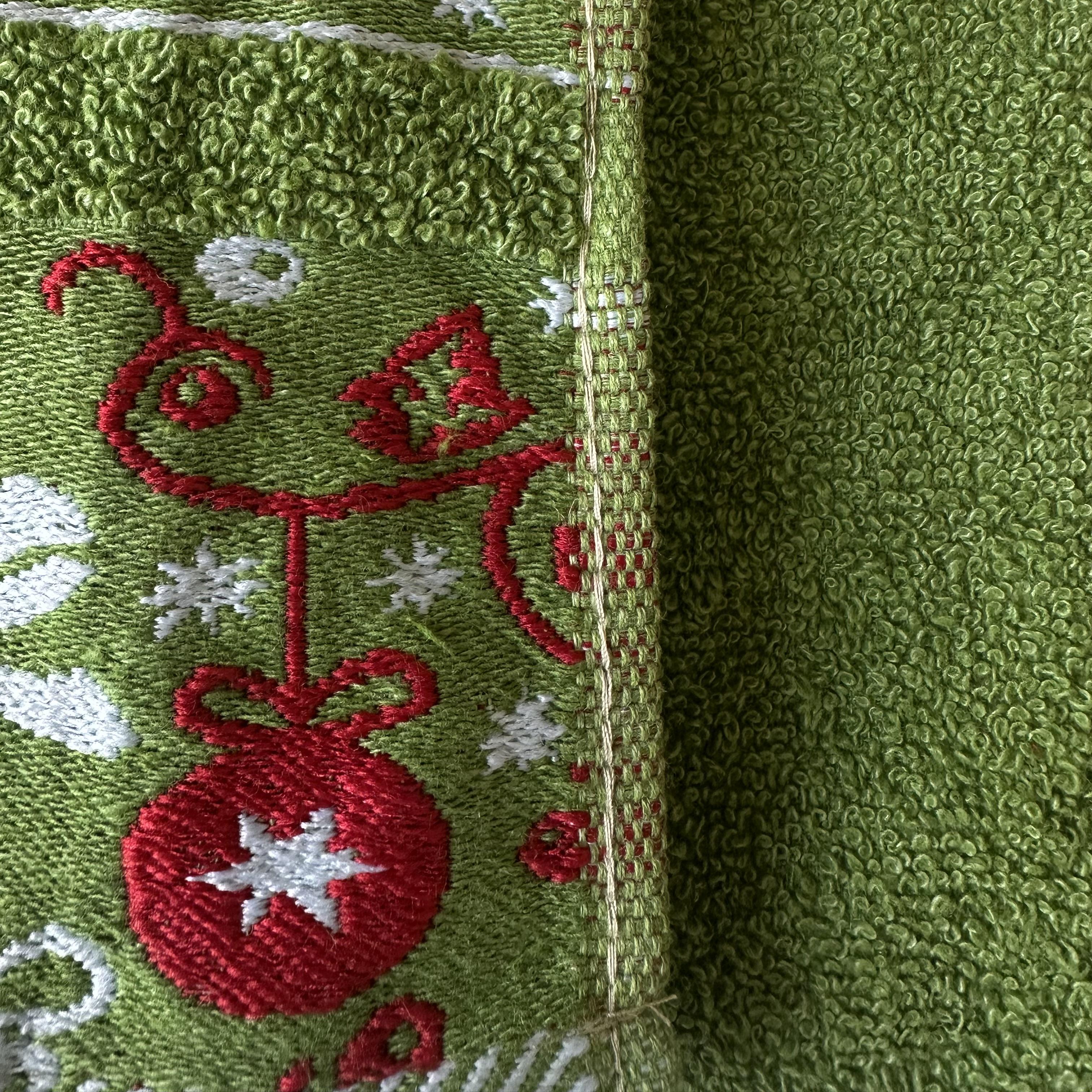 Полотенце махровое Malloory Home 50x100 см Зеленый (6934-3) - фото 3 Полотенце махровое Malloory Home 50x100 см Зеленый (6934-3) - фото 3