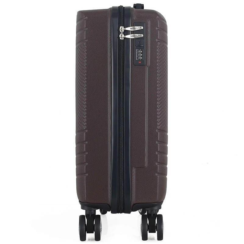 Валіза SEMI LINE 20" S 35 л Brown (DAS302971) - фото 3 Валіза SEMI LINE 20" S 35 л Brown (DAS302971) - фото 3