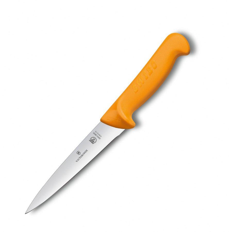 Кухонный нож Victorinox Swibo Slaughter&Butcher 5.8421.18 18 см Yellow (Vx58421.18)