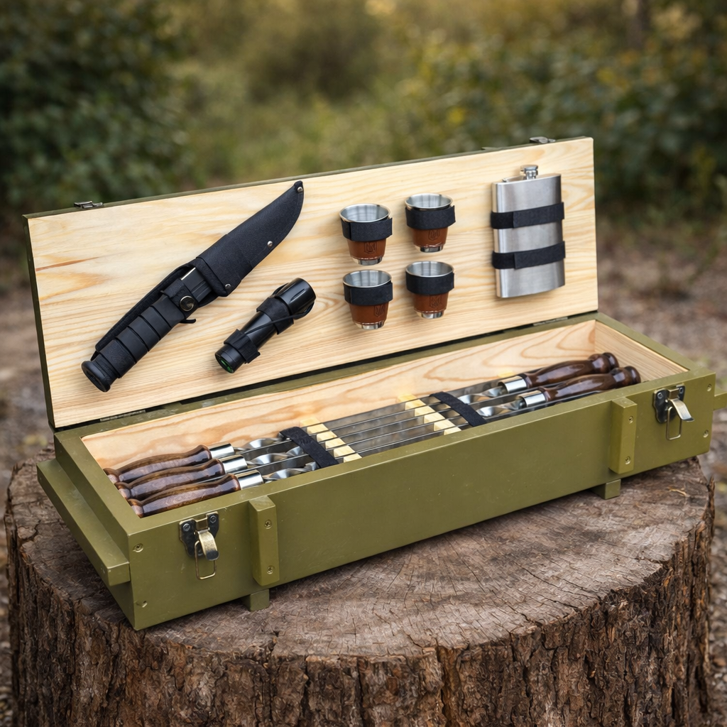 Набор подарков Jooki Милитари Оливковый