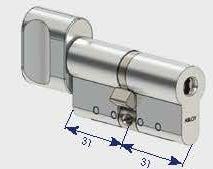 Циліндр дверний ABLOY CY323T - фото 3 Циліндр дверний ABLOY CY323T - фото 3
