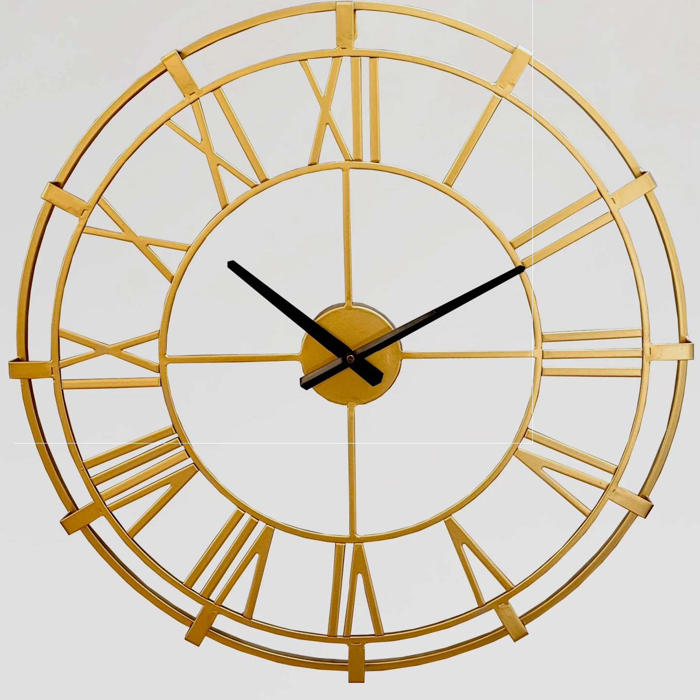 Часы настенные Ti-time Лофт-7 60 см Золотистый