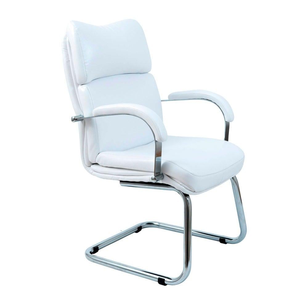 Офисное кресло руководителя Richman Dakota VIP CF натуральная кожа Lux Белый (64ca425404b9e938a47ba226)