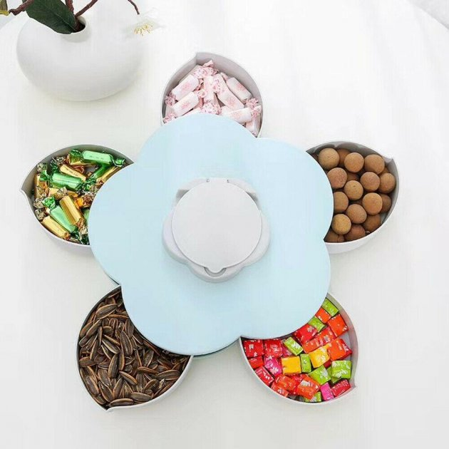 Органайзер для сладостей Candy Box 1 ярус Голубой (WN-29)