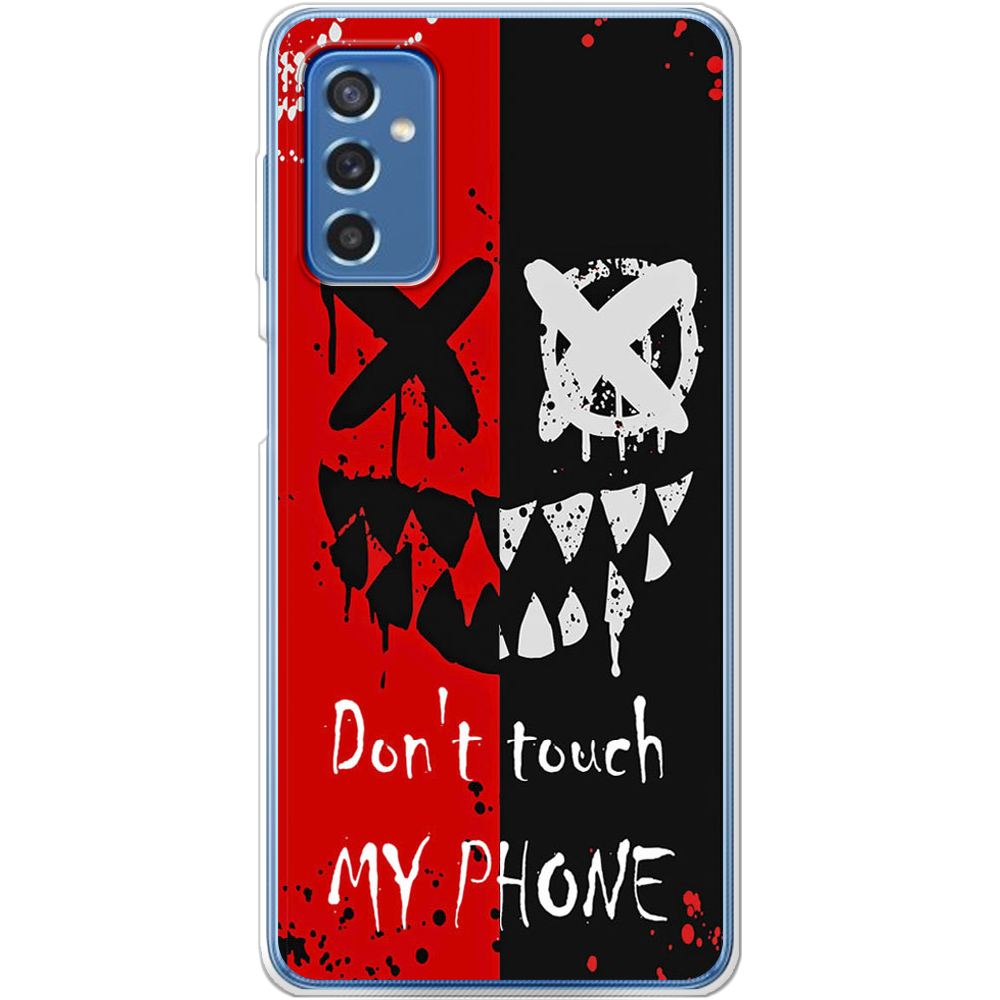 Чехол BoxFace Samsung Galaxy M52 (M526) Bad Smile Прозрачный силикон (43657-up2468-43657)
