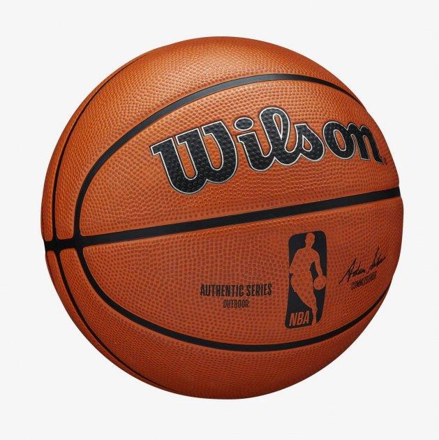 Мяч баскетбольный Wilson NBA Authentic Series Outdoor 285 р. 6 Amber (WTB7300XB06)