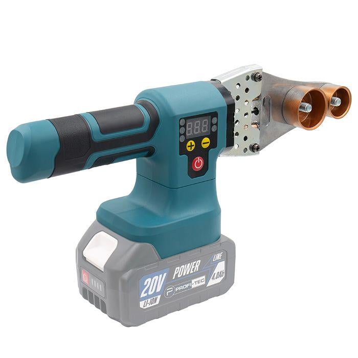 Паяльник акумуляторний PROFI-TEC 20V PWM20BL 2хPT2040EP 4,0Аг насадки 20/25/32 мм (006584) - фото 2 Паяльник акумуляторний PROFI-TEC 20V PWM20BL 2хPT2040EP 4,0Аг насадки 20/25/32 мм (006584) - фото 2