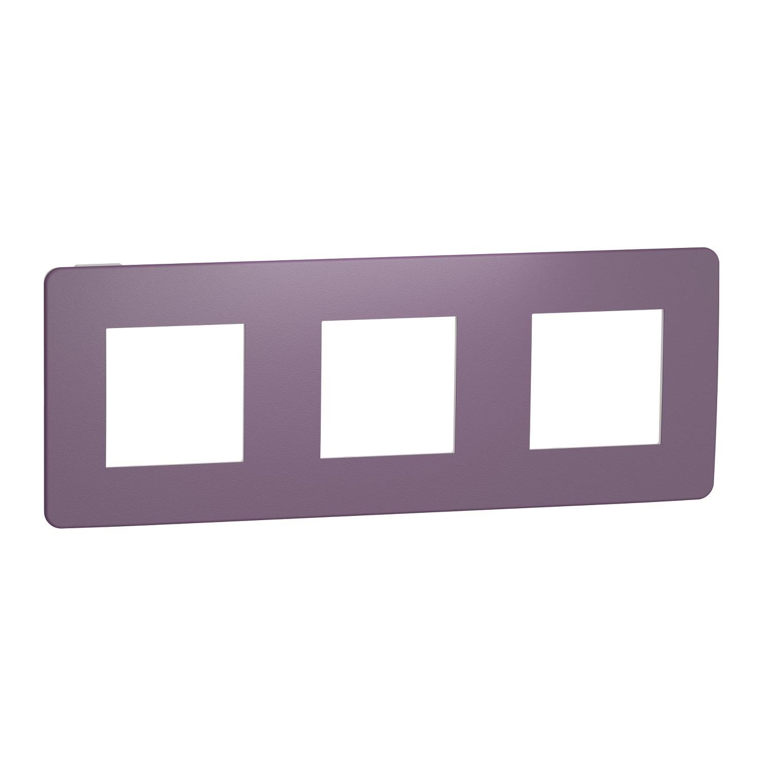 Рамка трехместная Schneider Electric Unica New Studio Color Лиловый (NU280614)