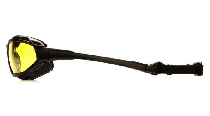 Окуляри захисні з ущільнювачем Pyramex Highlander-PLUS Anti-Fog Жовтий (2ХАІЛ-30П) - фото 3 Окуляри захисні з ущільнювачем Pyramex Highlander-PLUS Anti-Fog Жовтий (2ХАІЛ-30П) - фото 3