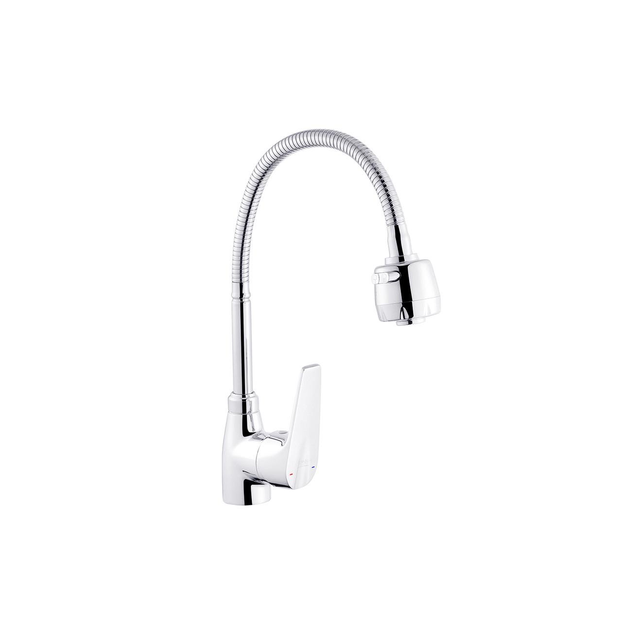 Смеситель для кухни Kroner KRM Odra C039-1 с гибким изливом (CV021200)