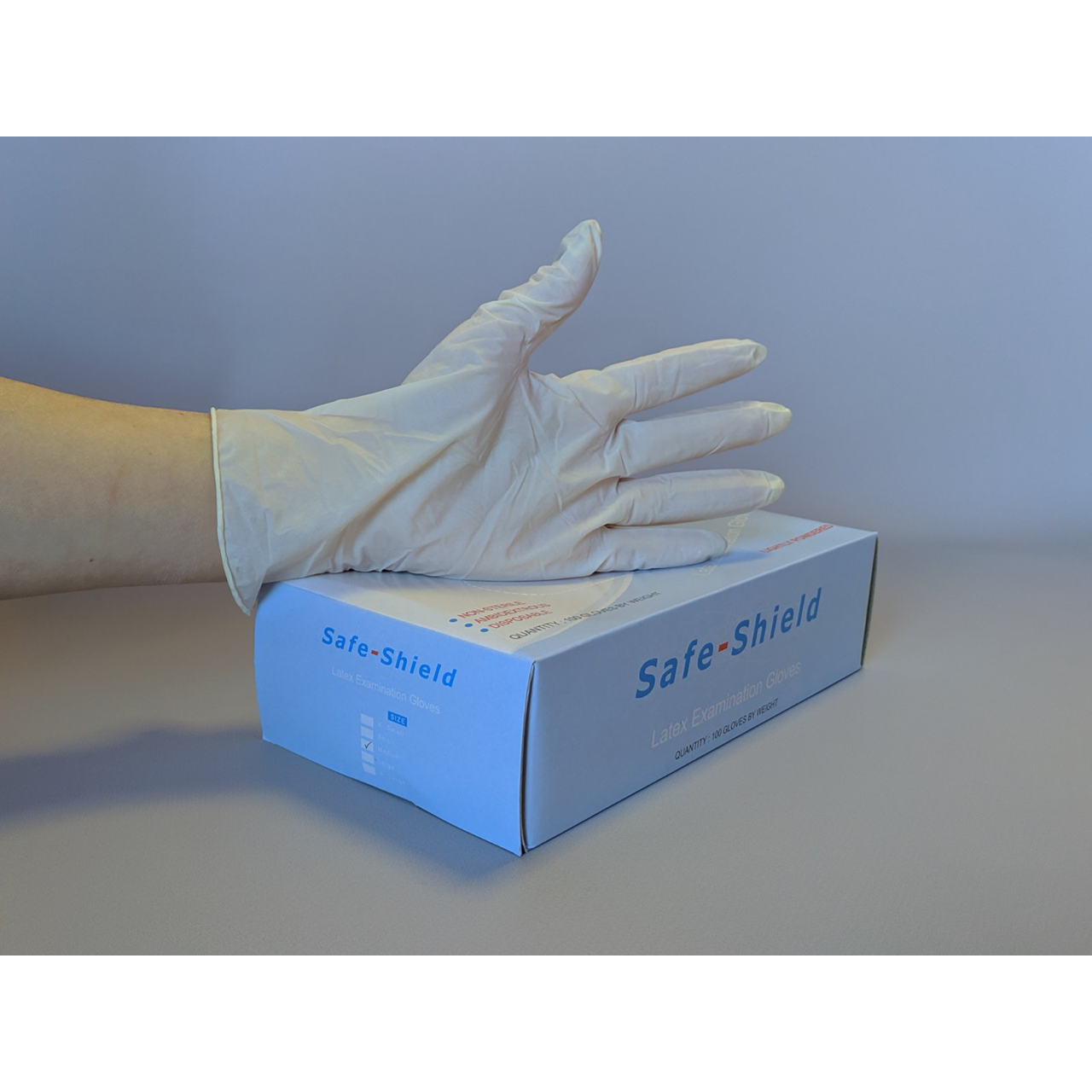 Перчатки латексные опудренные М 100 шт. (1_3684) Перчатки латексные опудренные М 100 шт. (1_3684)