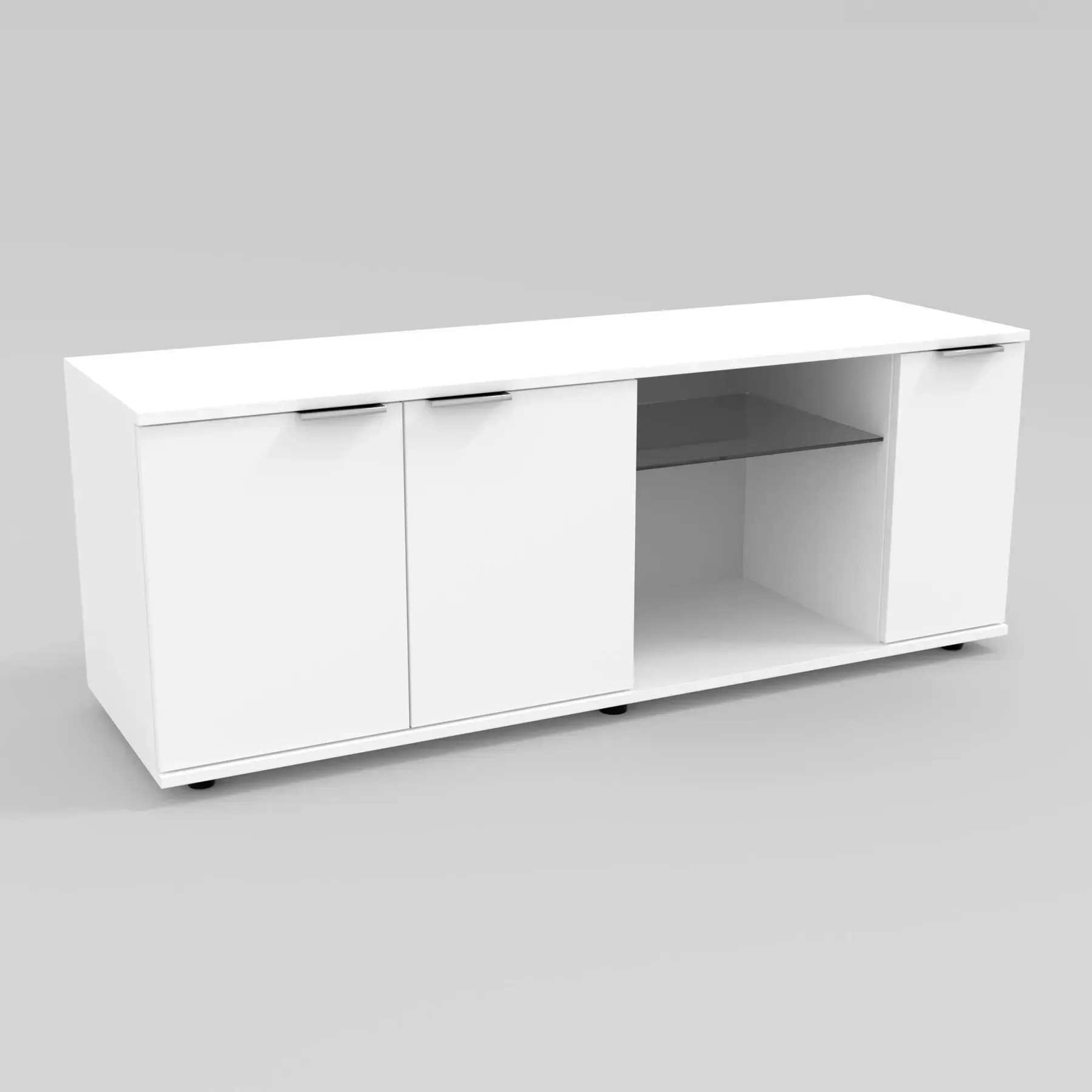 Тумба TV Kontinent Ketrin К-10 140х42,5х53 см Белый (85135251)
