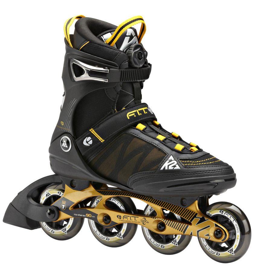 Роликові ковзани K2 F.I.T. BOA р. 40,5 Чорний (3040000) Роликові ковзани K2 F.I.T. BOA р. 40,5 Чорний (3040000)