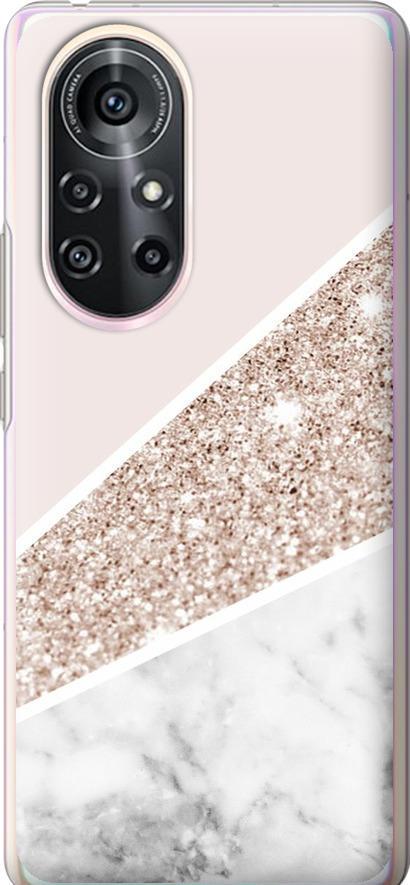 Чехол на Huawei Nova 8 Pro Пастельный мрамор (4342u-2246-42517)