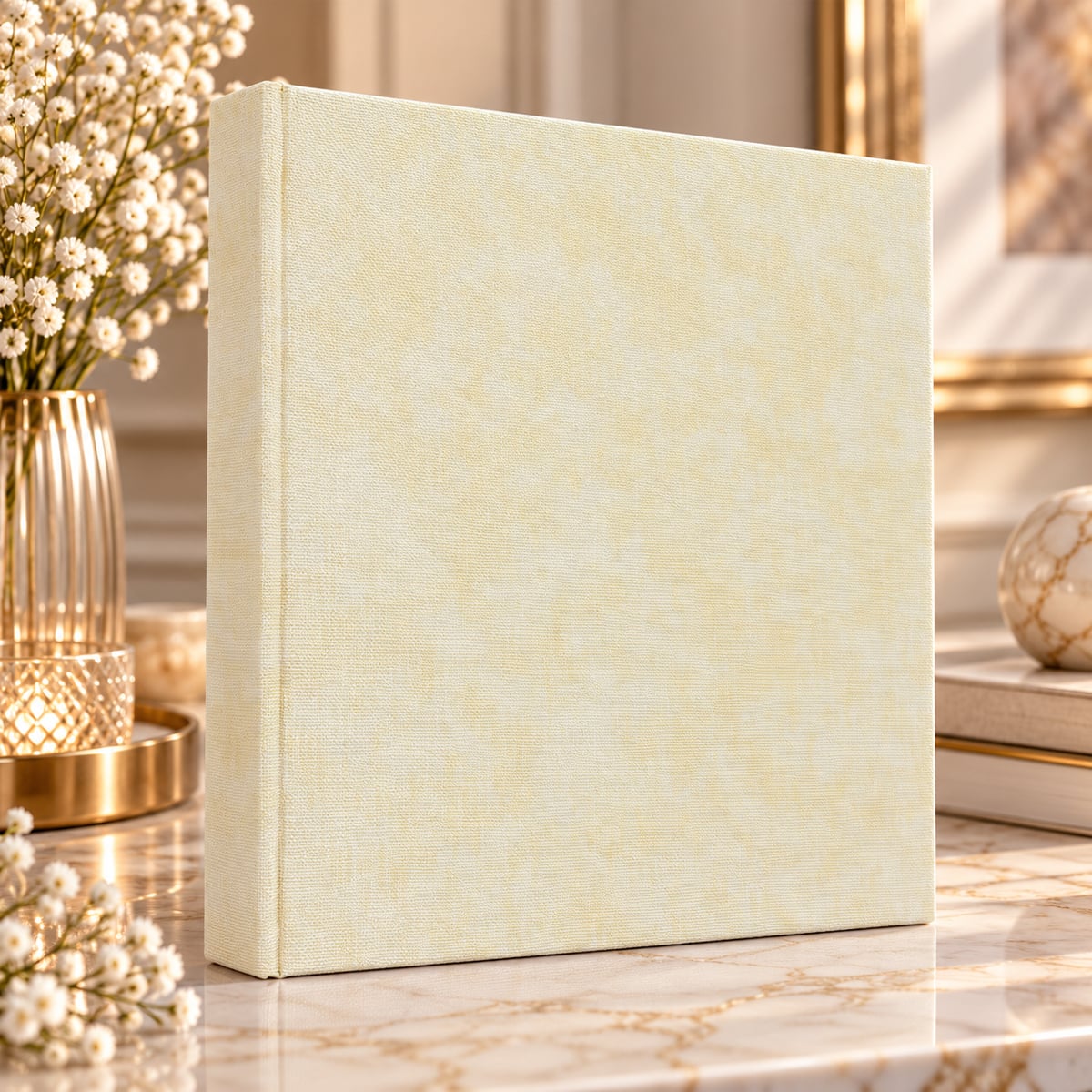 Фотоальбом Gedeon DBCSS20 PROMISE GOLD B 40 черных с. 24x24 см