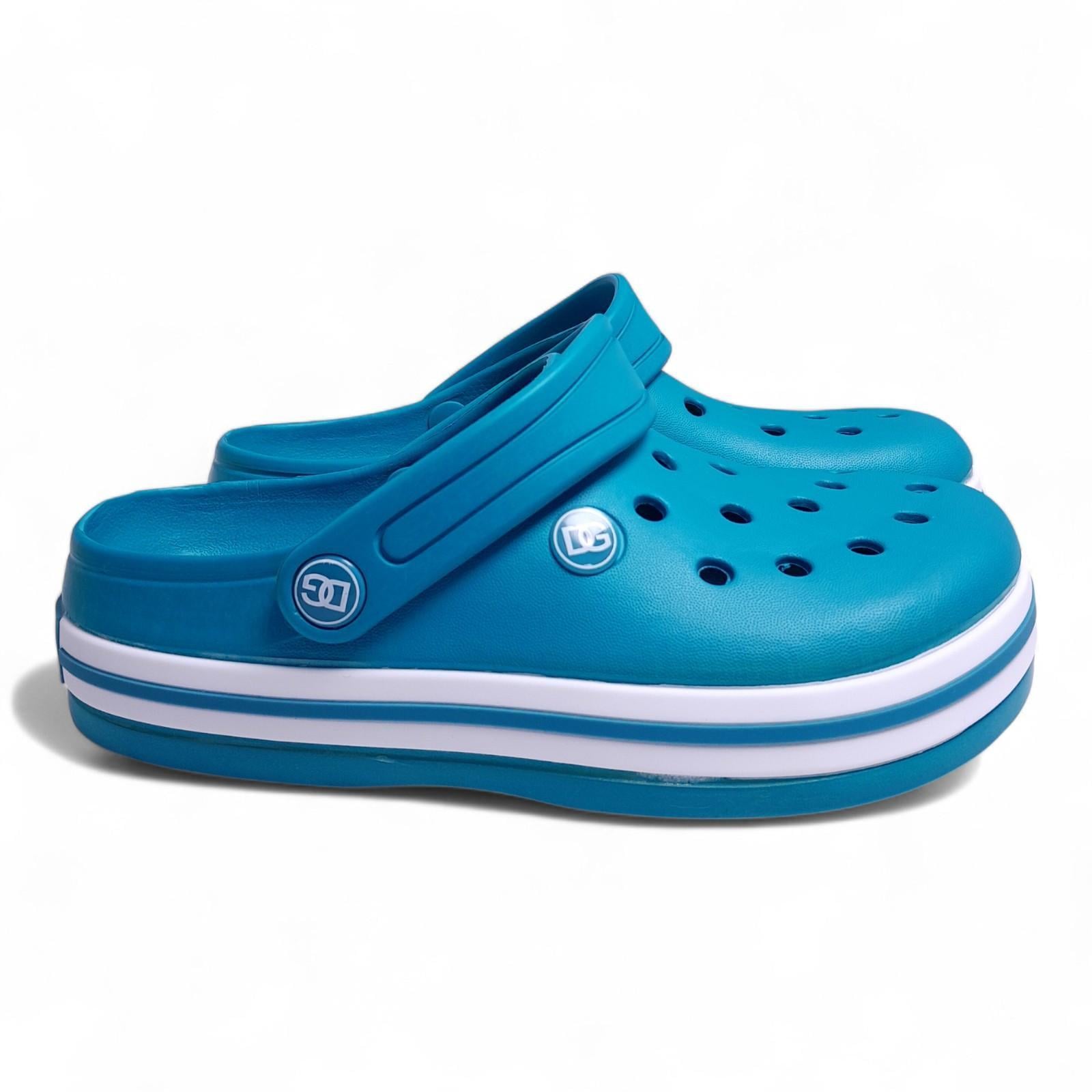 Сабо женские dagostyle р. 38 23,5 см Аква (2771341021)