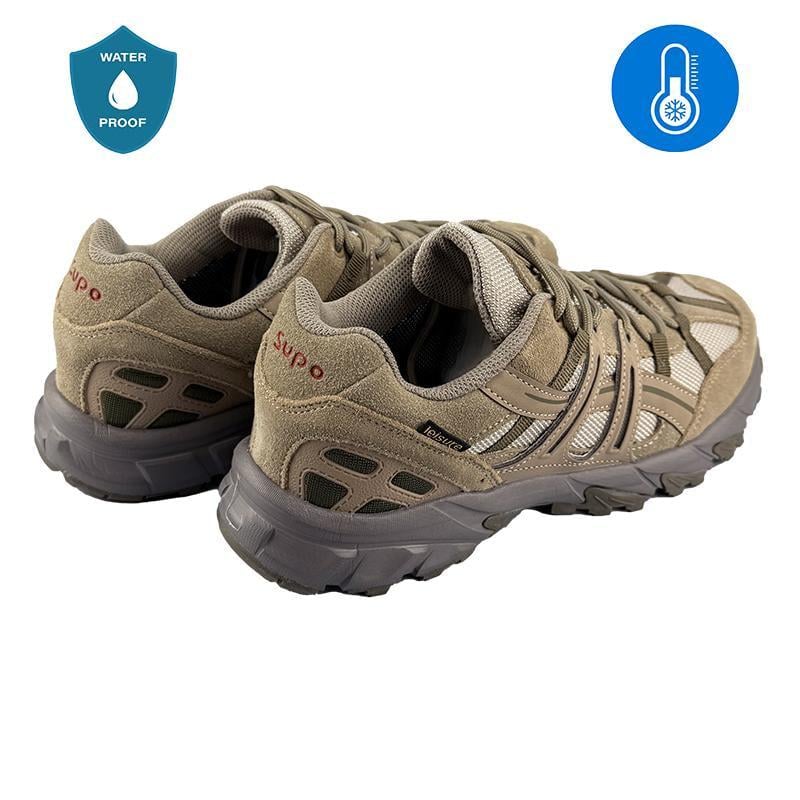 Кроссовки мужские зимние термо комбинированные 20887-11 p. 42 26,5 см Коричневый - фото 4 Кроссовки мужские зимние термо комбинированные 20887-11 p. 42 26,5 см Коричневый - фото 4