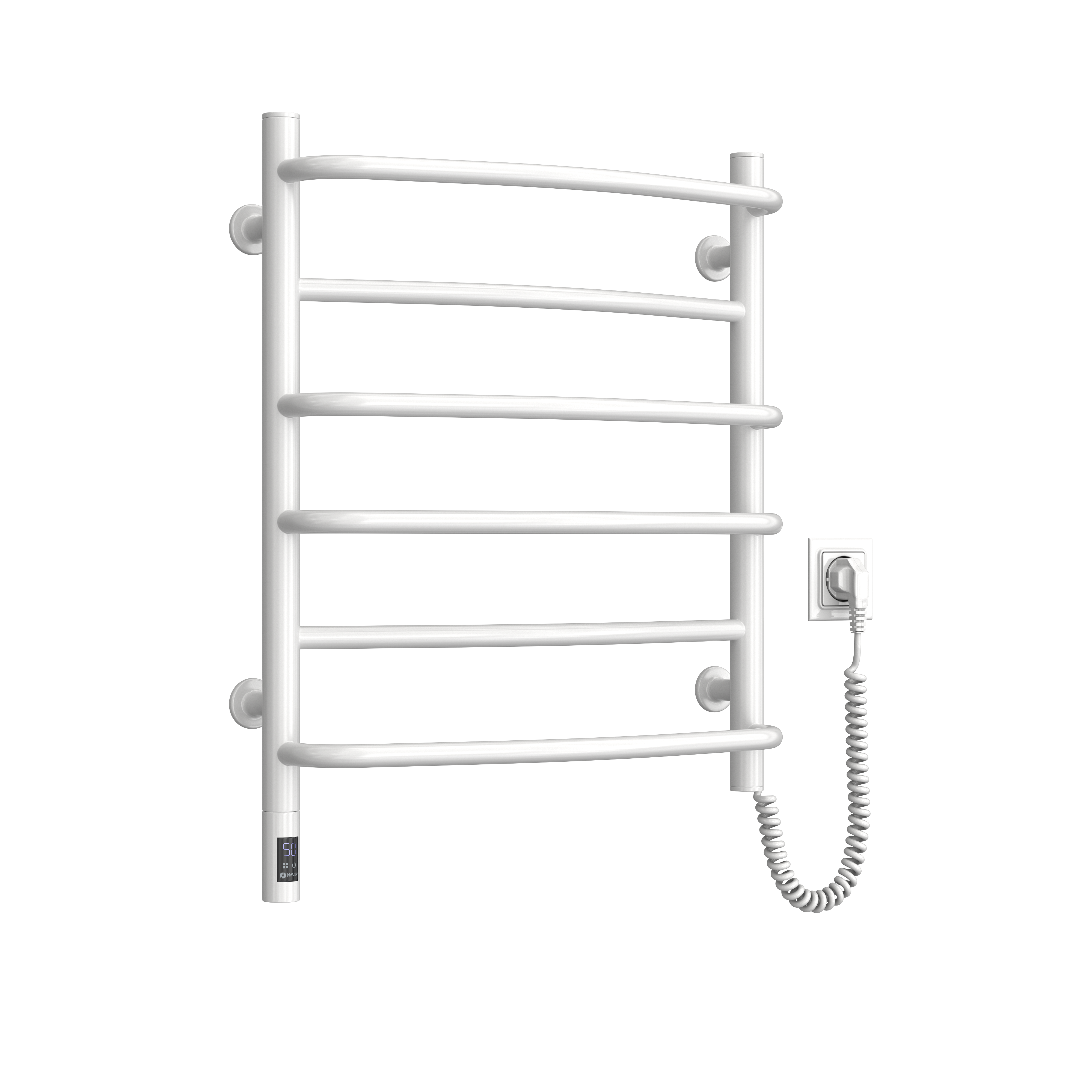 Полотенцесушитель электрический Омега Sensor правого подключения с таймером 530x600 мм (12-015033-5360YP)