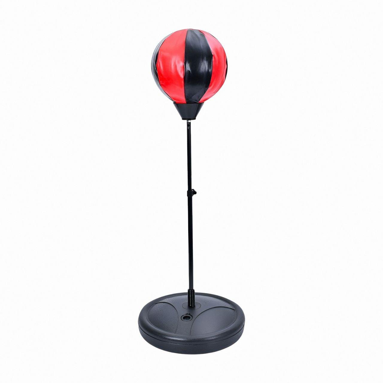 Боксерский набор MR 1250 с грушей 18 см на металлической стойке 105 см/2 перчатки по 20 см/насос Черно-красный (27159208) Боксерский набор MR 1250 с грушей 18 см на металлической стойке 105 см/2 перчатки по 20 см/насос Черно-красный (27159208)