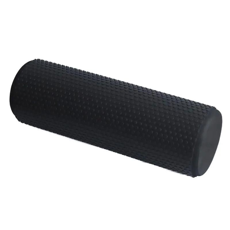 Ролик рулон масажний Feel Fit для йоги фітнесу 45х15 см Чорний - фото 3 Ролик рулон масажний Feel Fit для йоги фітнесу 45х15 см Чорний - фото 3