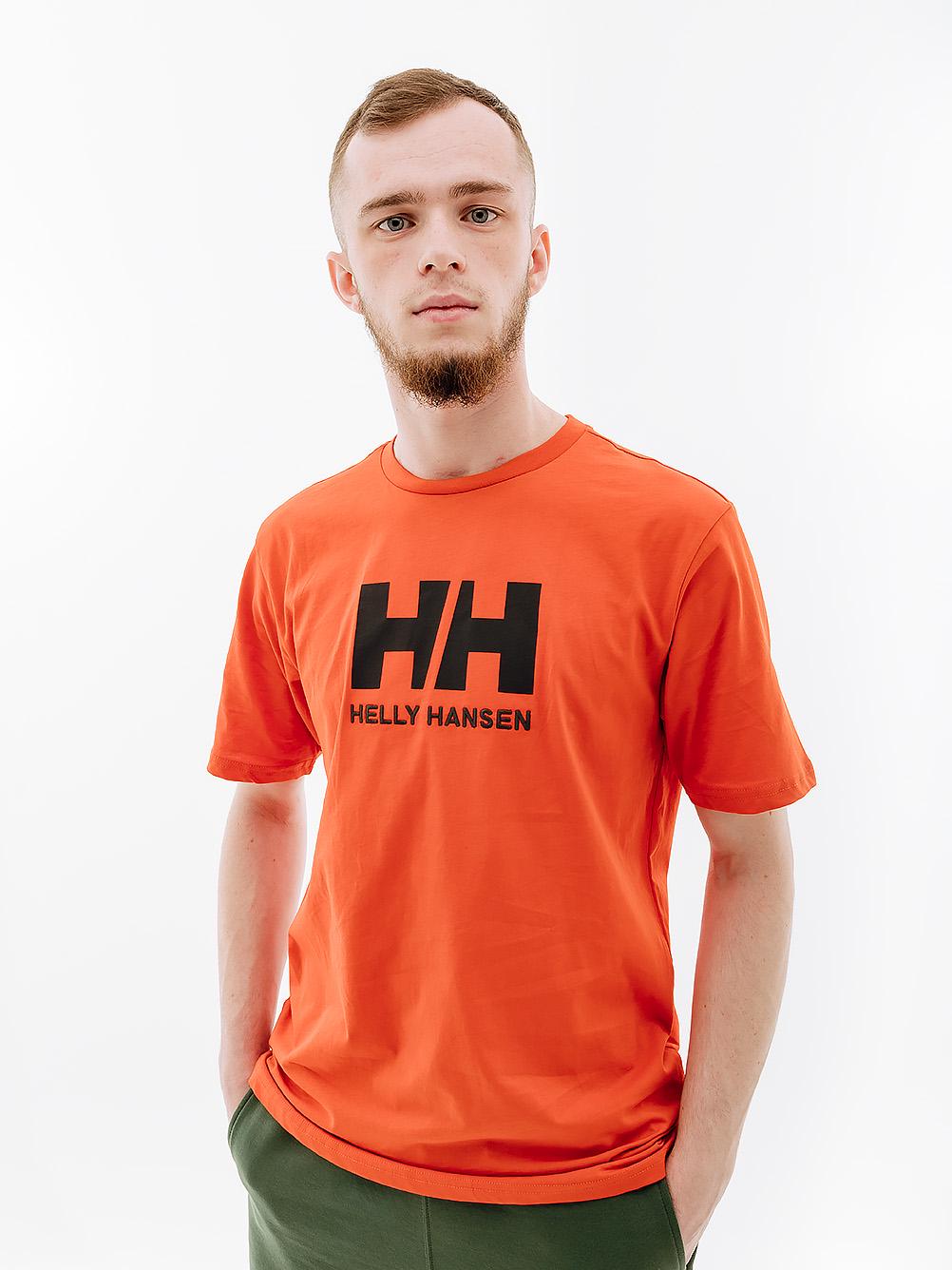Футболка мужская Helly Hansen HH LOGO T-SHIRT L Оранжевый (7d33979-300 L)