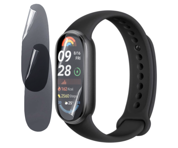Пленка для смарт-часов противоударная гидрогелевая для Xiaomi Band 9 Hydrogel Film 6 шт. Transparent (PL-3714)
