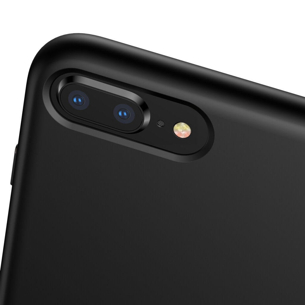 Чехол для телефона Baseus Original LSR iPhone 8 Plus/7 Plus Black (WIAPIPH8P-SL01) - фото 3