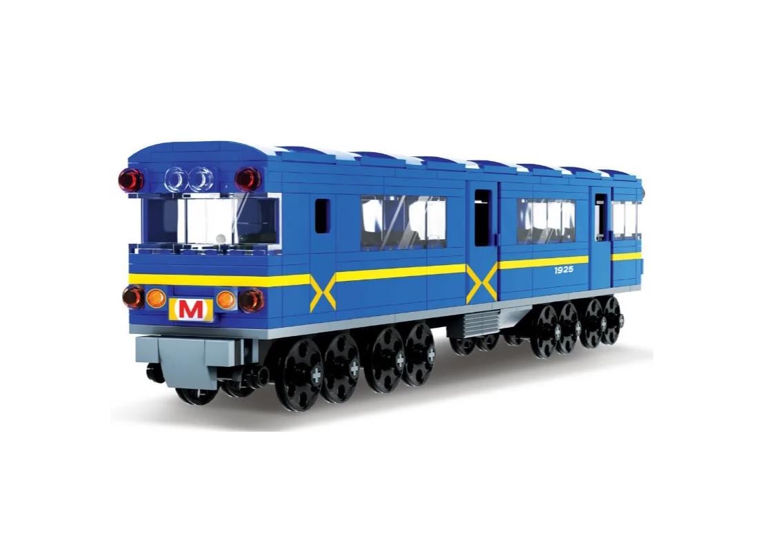 Конструктор iBlock PL-921-383 Вагон метро 438 деталей - фото 2 Конструктор iBlock PL-921-383 Вагон метро 438 деталей - фото 2