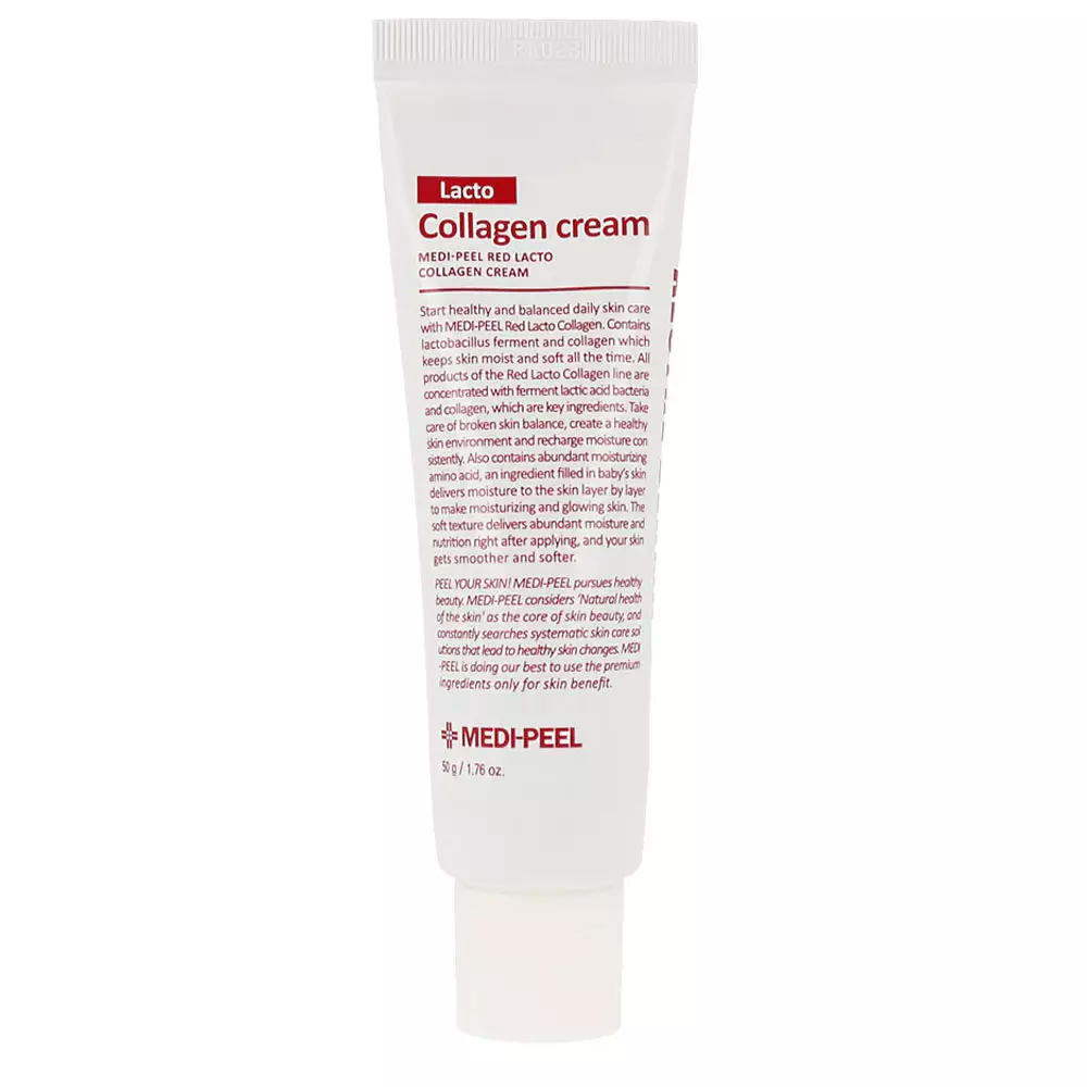 Крем для обличчя зміцнюючий Medi Peel Red Lacto Collagen Cream із колагеном і лактобактеріями (Т000173)
