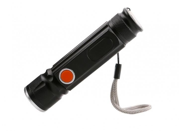 Універсальний ліхтар SUNROZ LED USB Чорний (SUN4249) Універсальний ліхтар SUNROZ LED USB Чорний (SUN4249)