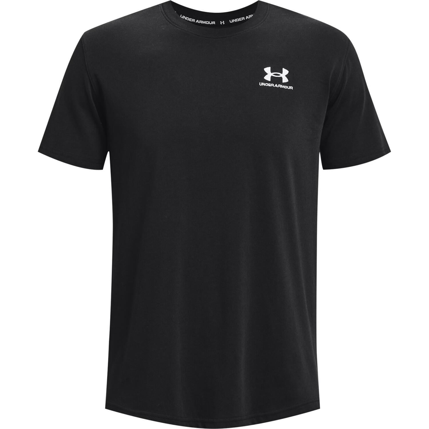 Футболка Under Armour LOGO EMBROIDERED HEAVYWEIGHT 1373997-001 XL Черный (56681-53)