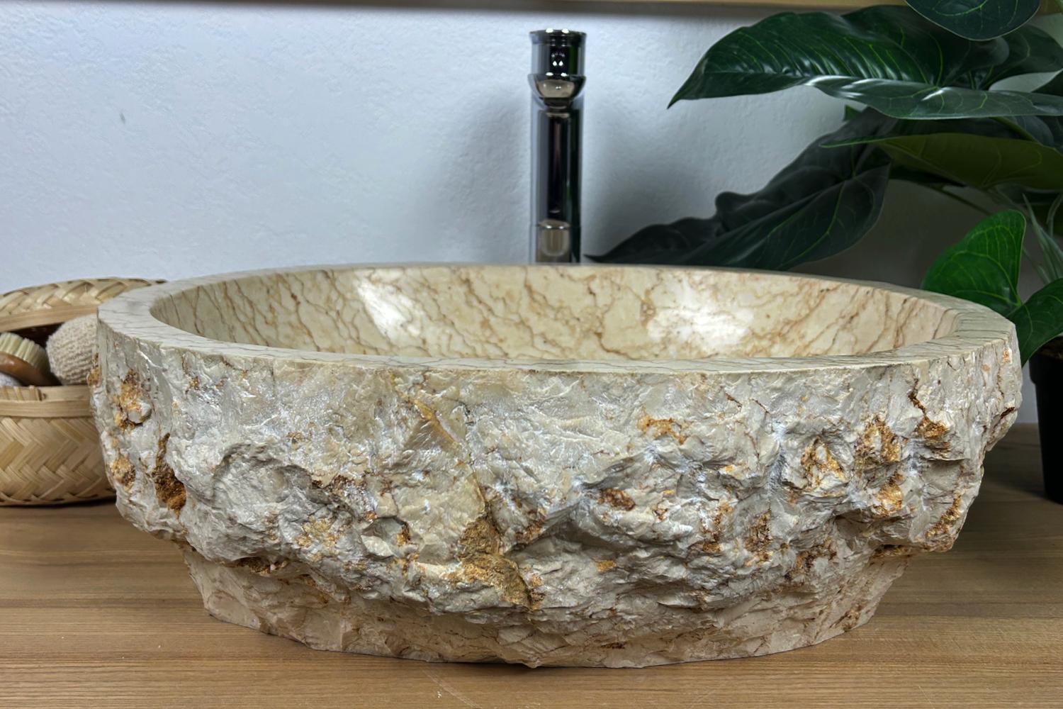 Умывальник из натурального камня мрамор 51 х 40 х 16 (25169023) - фото 2 Умывальник из натурального камня мрамор 51 х 40 х 16 (25169023) - фото 2