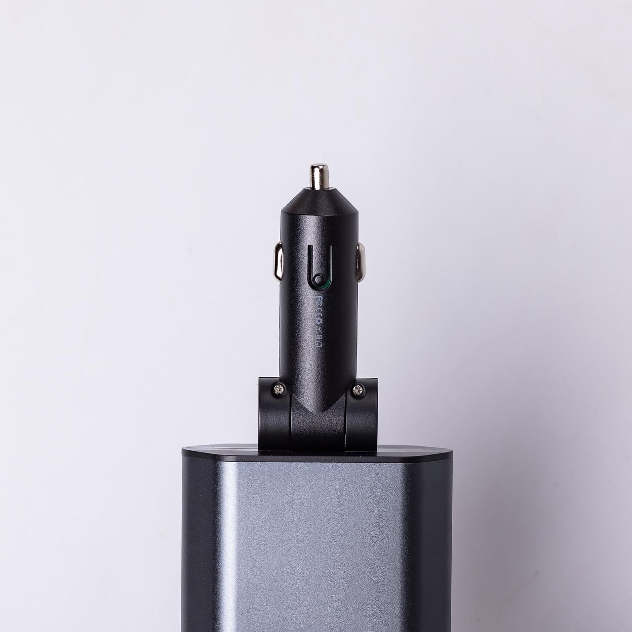 Зарядний пристрій Starry Sky з висувними кабелями і портами USB-A/USB-C (6831) - фото 7