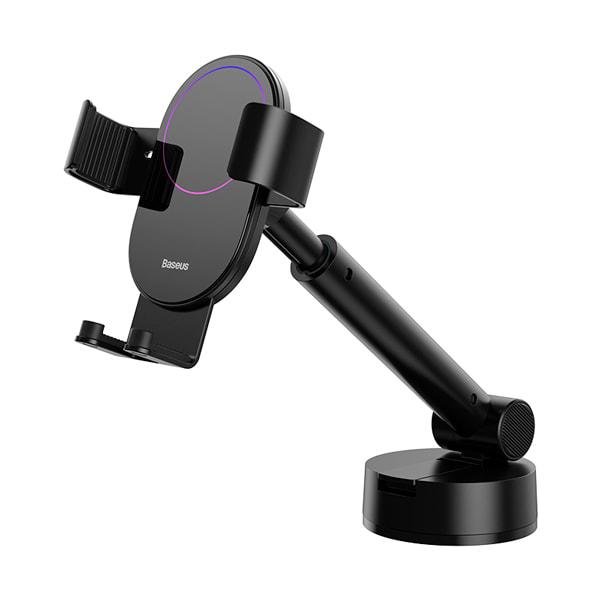 Тримач автомобільний BASEUS SUYL-JY01 Simplism gravity mount Holder 65-85 мм Black (534241) - фото 2