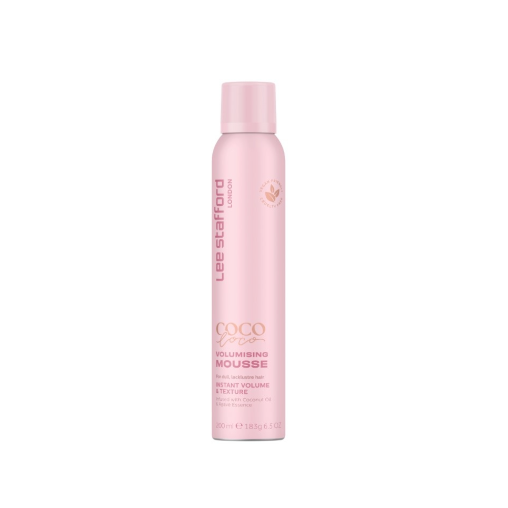 Мус для волосся Lee Stafford Coco Loco Volumising Mousse 200 мл Мус для волосся Lee Stafford Coco Loco Volumising Mousse 200 мл