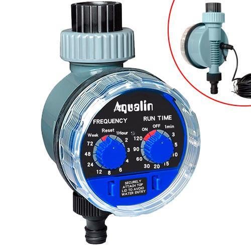 Таймер полива с шаровым клапаном Aqualin YL21025A под датчик дождя (285273) - фото 2 Таймер полива с шаровым клапаном Aqualin YL21025A под датчик дождя (285273) - фото 2