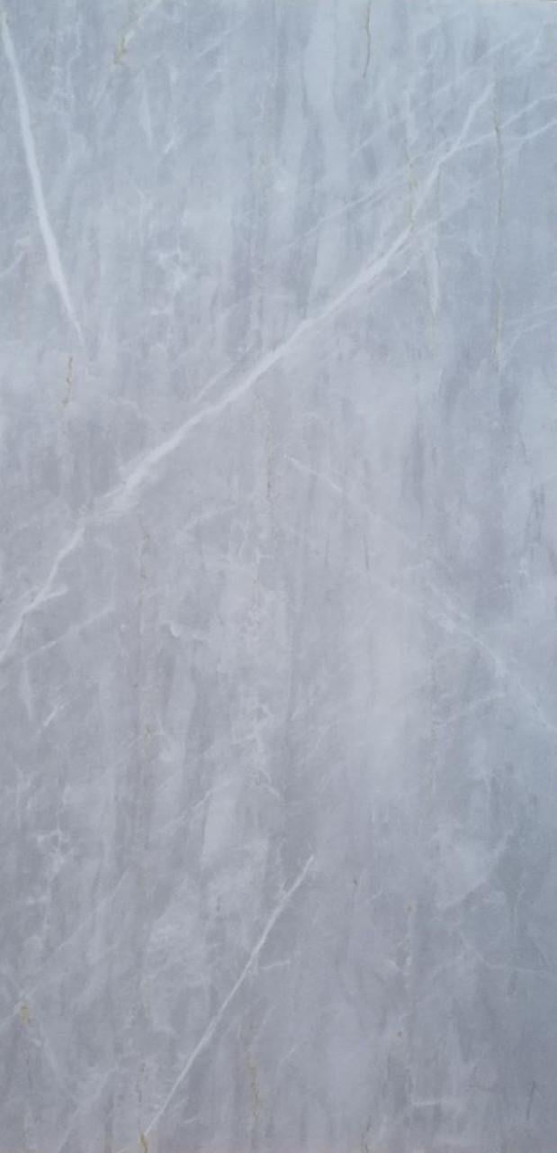 Панель самоклеюча глянцева РЕТ під колір структури 600х300х2,5 мм Пастельний графітовий сатиновий з відтінком сірий (VN3-098) - фото 2