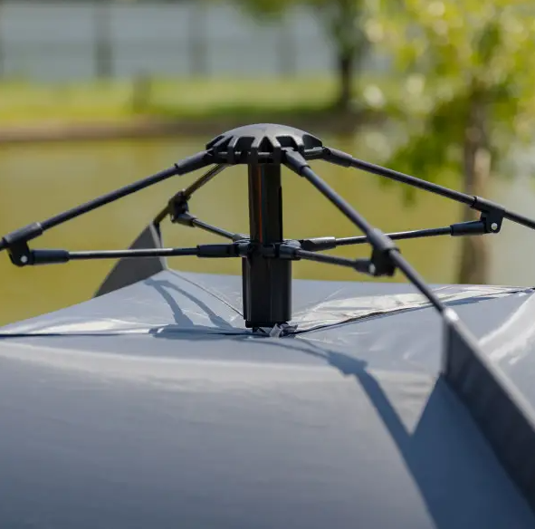 Палатка туристическая двухместная 200х200х140 см Серый (LU-019G) - фото 12