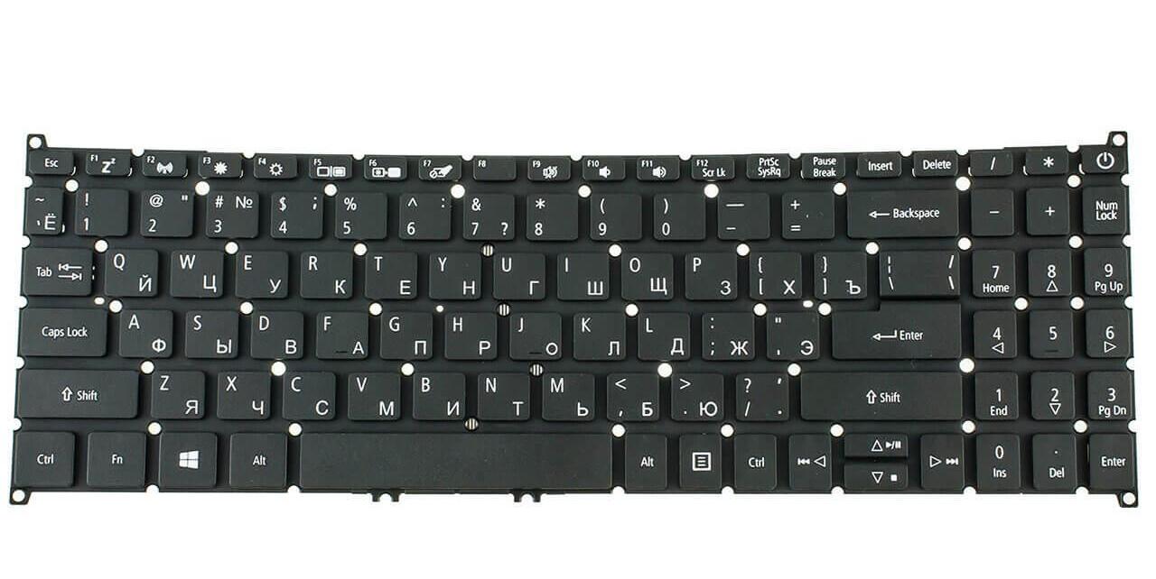 Клавіатура для ноутбука Acer Aspire A315-54K з підсвічуванням клавіш (NK.I1517.007)