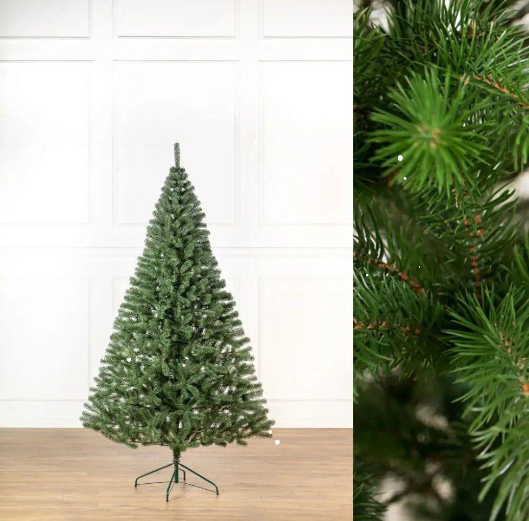 Штучна ялинка лита Президентська з металевою підставкою 2,30 м Зелений (NYT15109) - фото 7