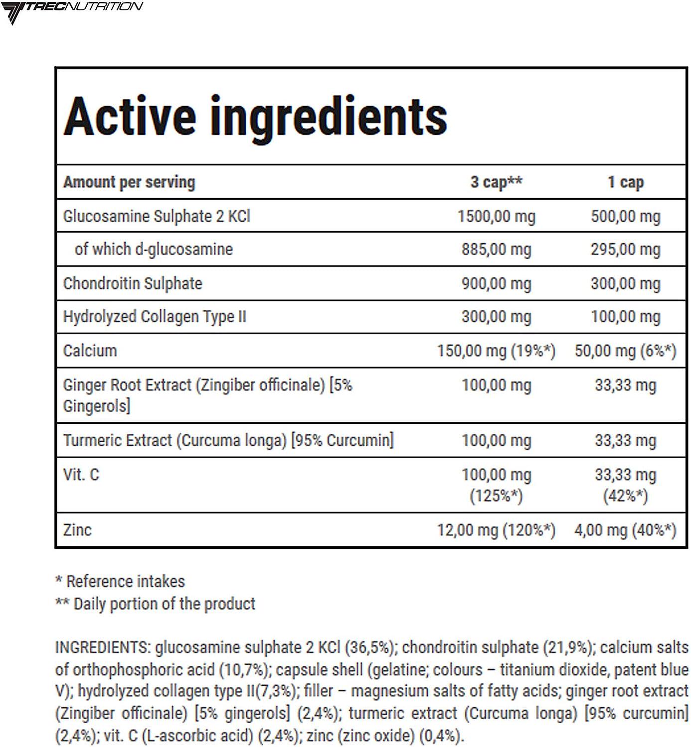Вітаміни Trec Nutrition Joint Therapy Plus для суглобів та зв'язок 60 капс. (00000038185) - фото 3 Вітаміни Trec Nutrition Joint Therapy Plus для суглобів та зв'язок 60 капс. (00000038185) - фото 3