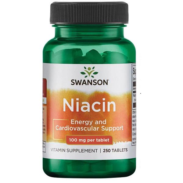 Ниацин Swanson Niacin 100 мг 250 таб.