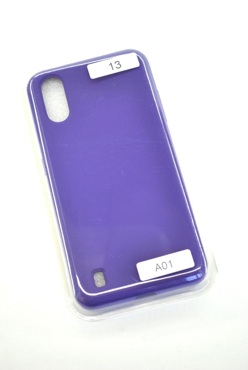 Чохол для телефону Samsung A01 / A015 Silicone FULL №13 Violet (4you) - фото 1