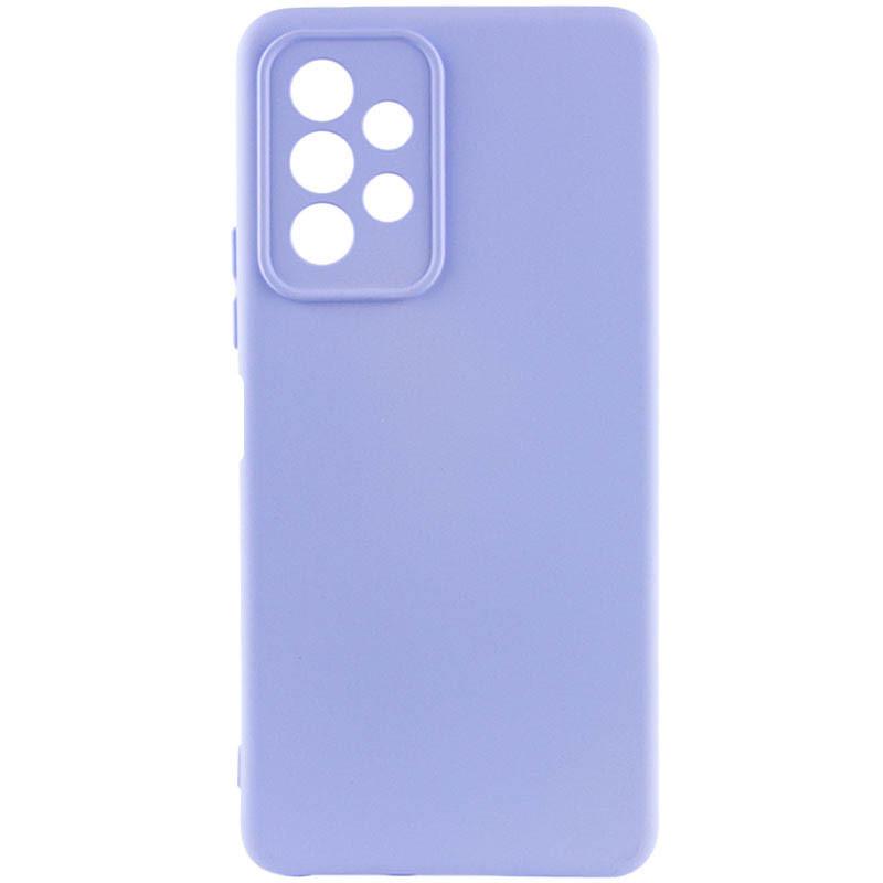 Противоударный чехол Silicone Cover Lakshmi Full Camera (AA) для Samsung Galaxy A32 5G / M32 5G  сиреневый