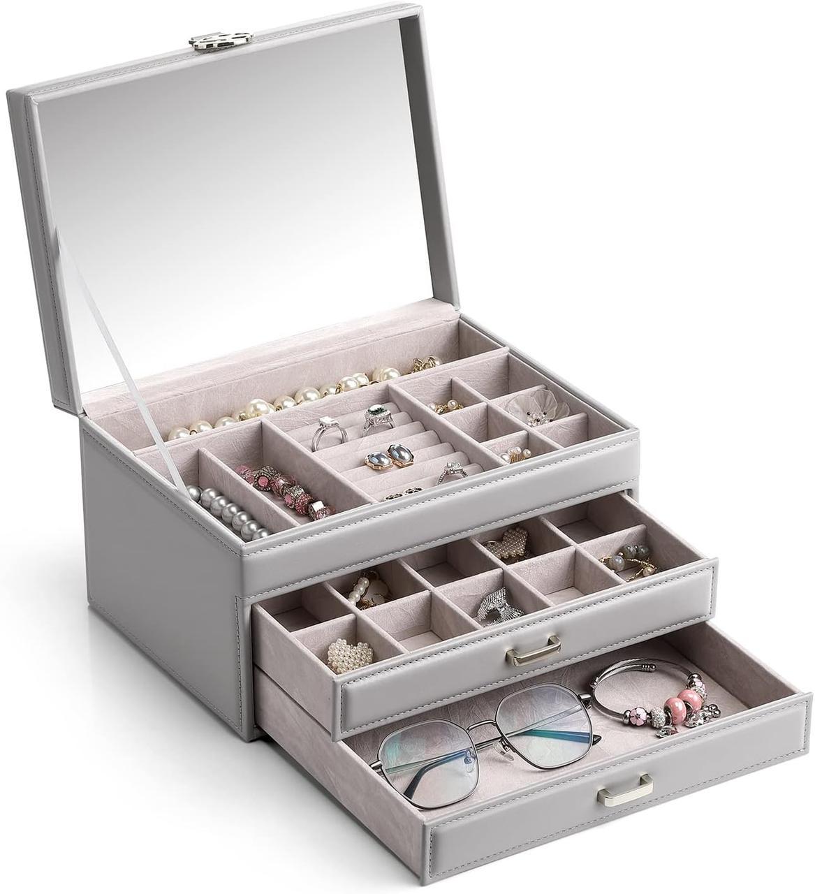 Шкатулка для украшений с зеркалом Vlando VJ-3057